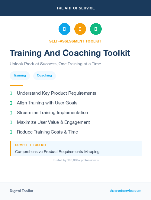 Training And Coaching Toolkit
