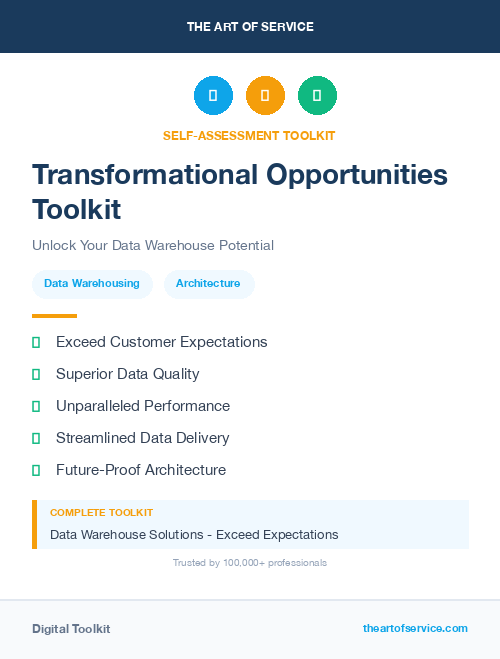 Transformational Opportunities Toolkit