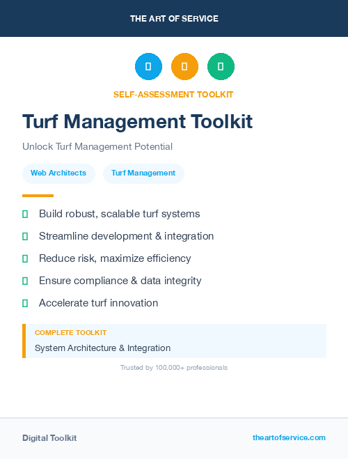 Turf Management Toolkit