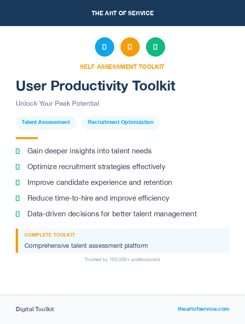 User Productivity Toolkit