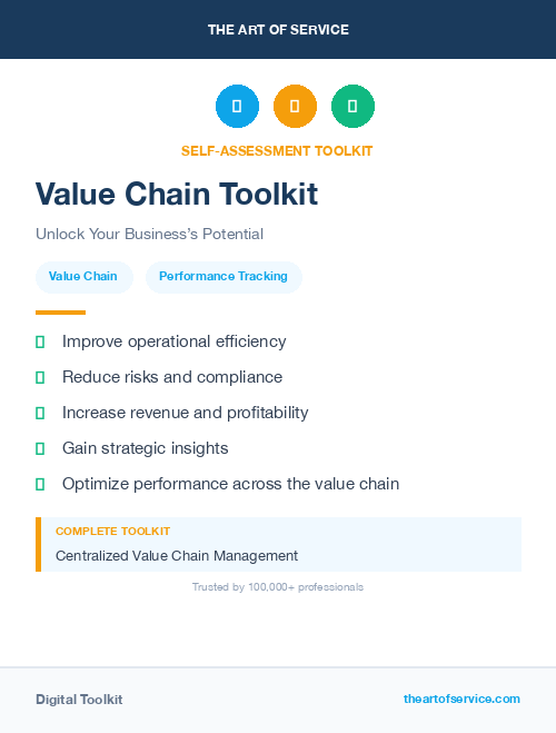 Value Chain Toolkit