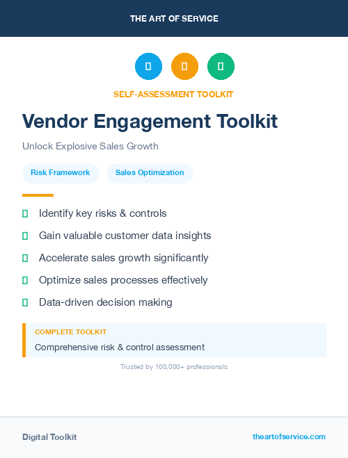 Vendor Engagement Toolkit