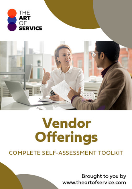 Vendor Offerings Toolkit