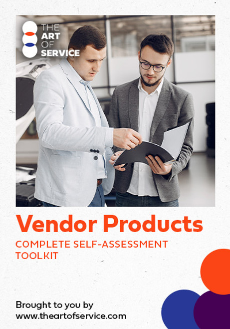 Vendor Products Toolkit