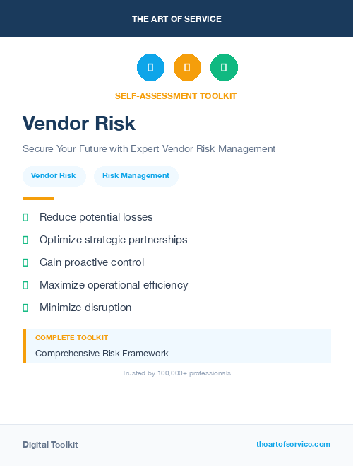 Vendor Risk