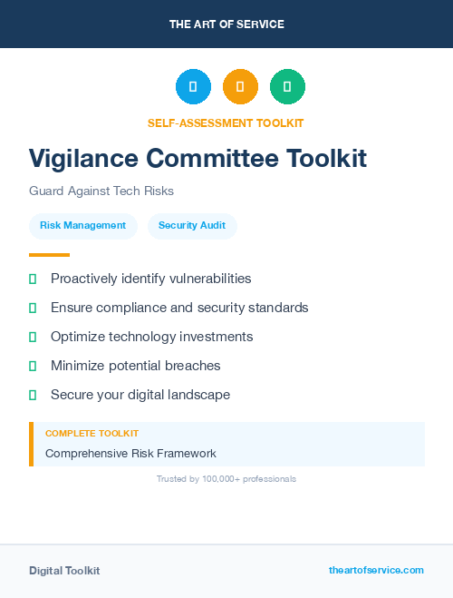 Vigilance Committee Toolkit