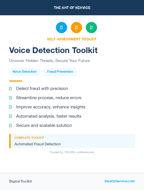 Voice Detection Toolkit