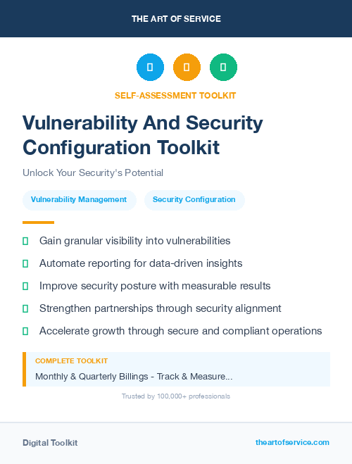 Vulnerability And Security Configuration Toolkit