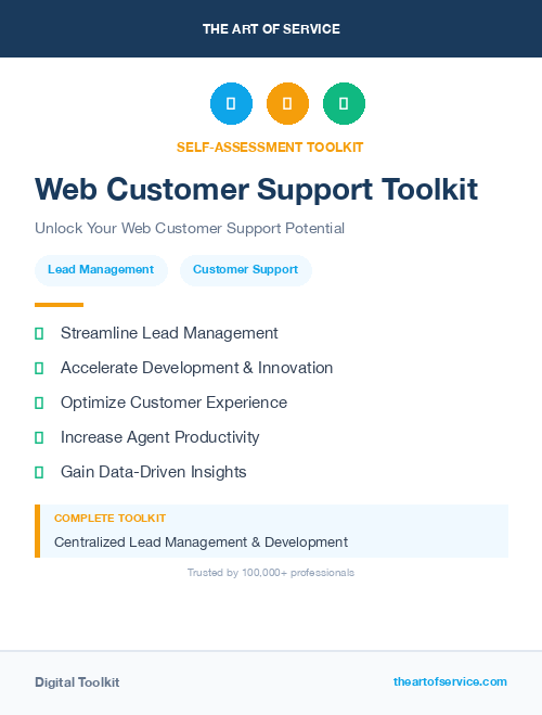 Web Customer Support Toolkit