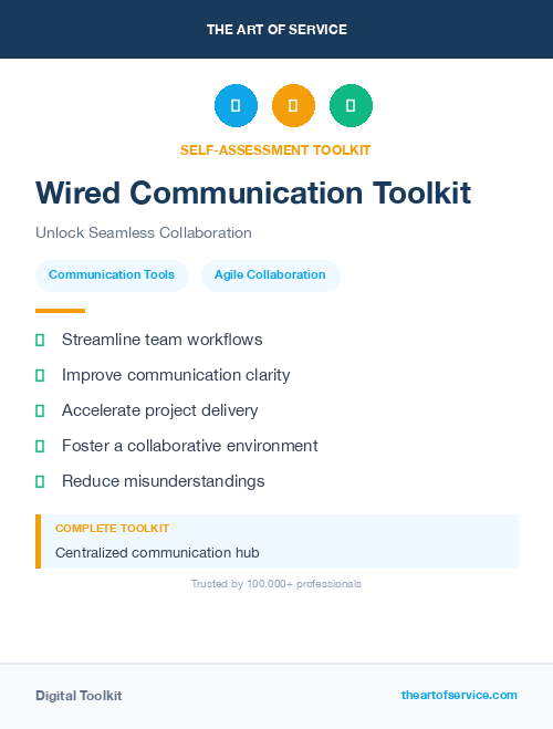 Wired Communication Toolkit