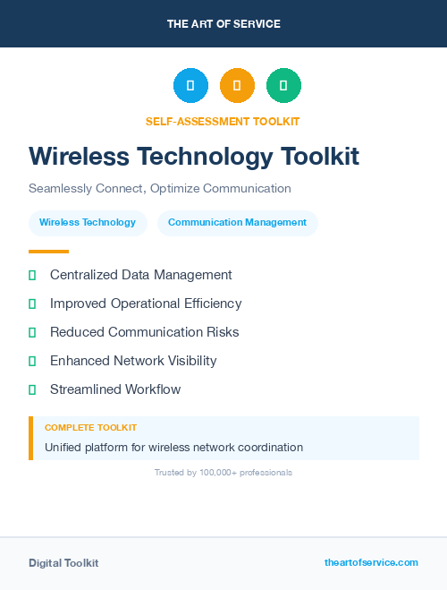 Wireless Technology Toolkit