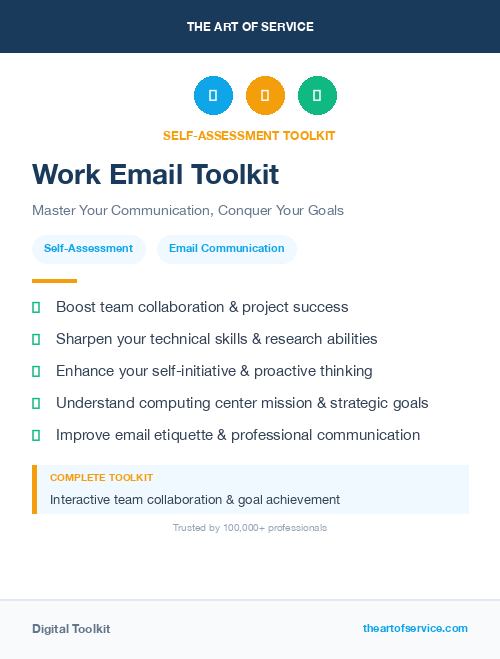Work Email Toolkit