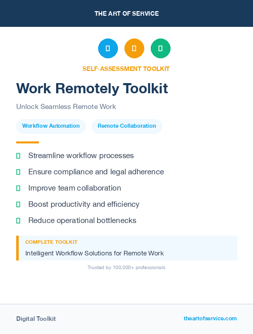 Work Remotely Toolkit