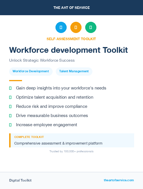 Workforce development Toolkit