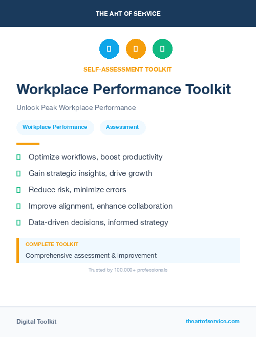 Workplace Performance Toolkit