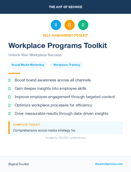 Workplace Programs Toolkit