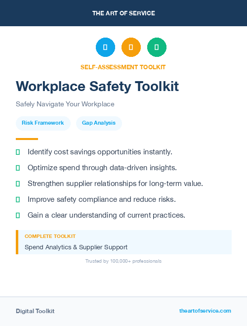Workplace Safety Toolkit