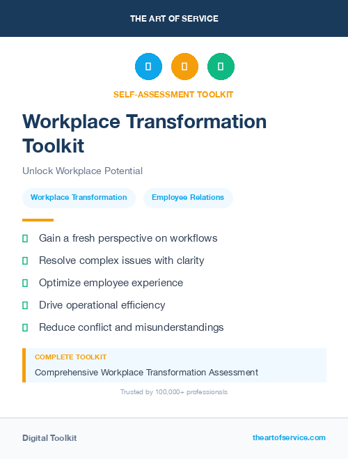 Workplace Transformation Toolkit