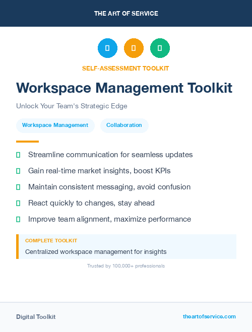 Workspace Management Toolkit
