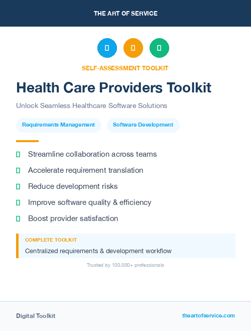 Health Care Providers Toolkit