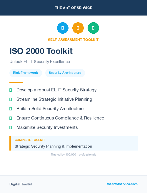 ISO 2000 Toolkit