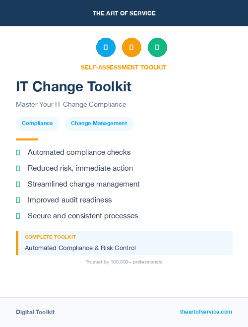 IT Change Toolkit