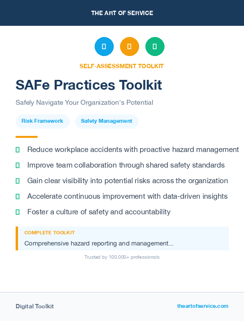 SAFe Practices Toolkit