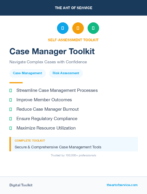 Case Manager Toolkit