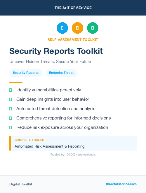 Security Reports Toolkit