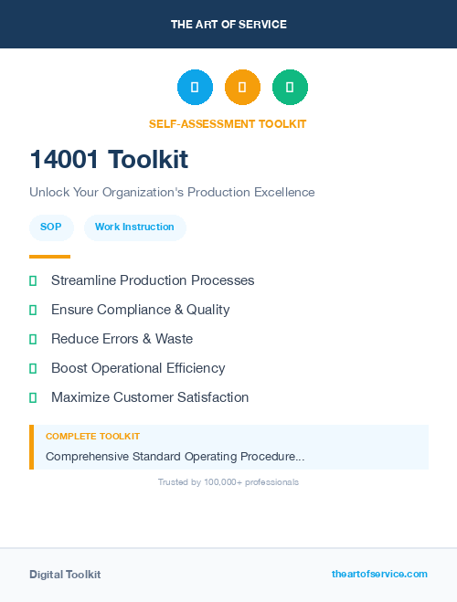 14001 Toolkit