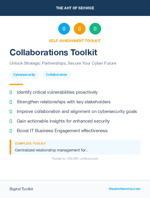 Collaborations Toolkit