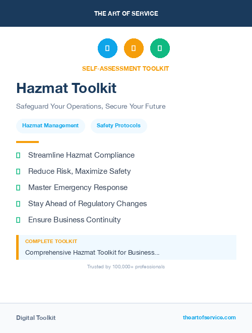 Hazmat Toolkit