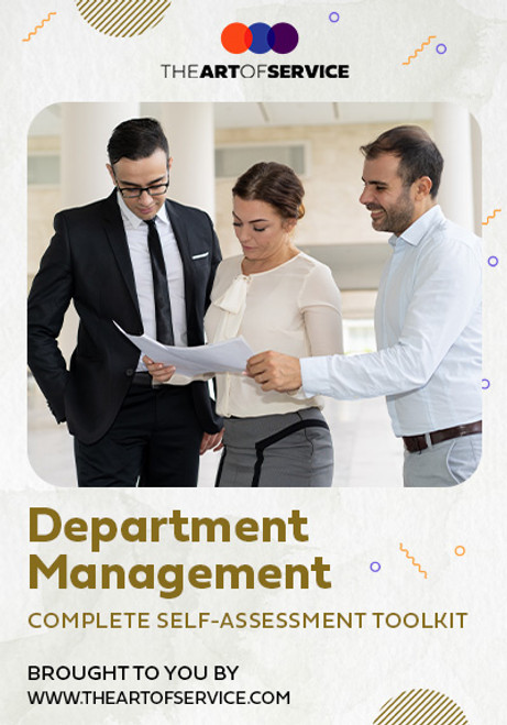 Department Management Toolkit