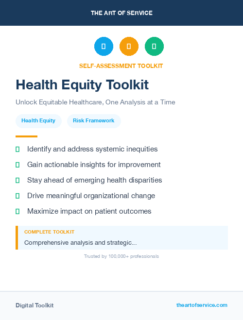 Health Equity Toolkit