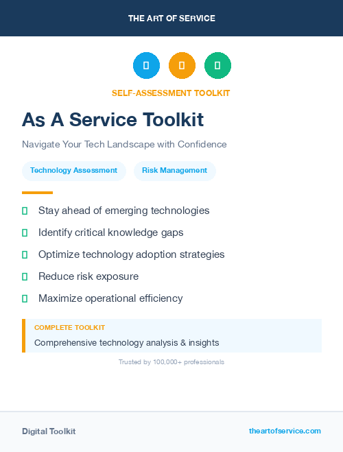 As A Service Toolkit