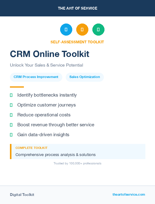 CRM Online Toolkit