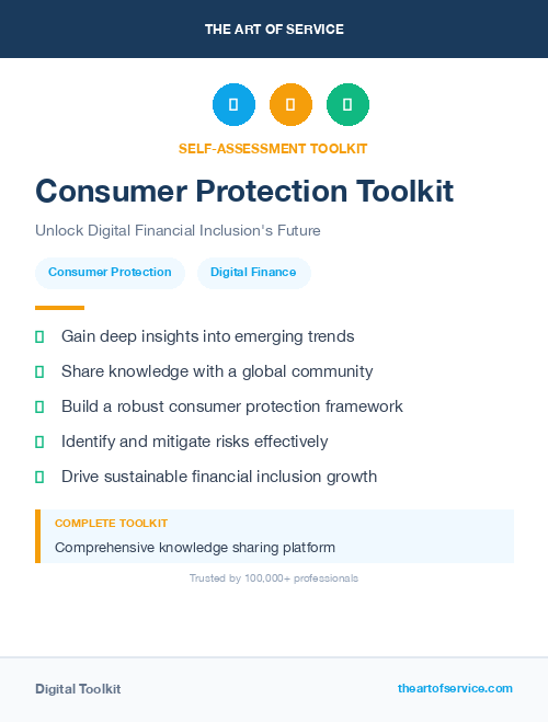 Consumer Protection Toolkit