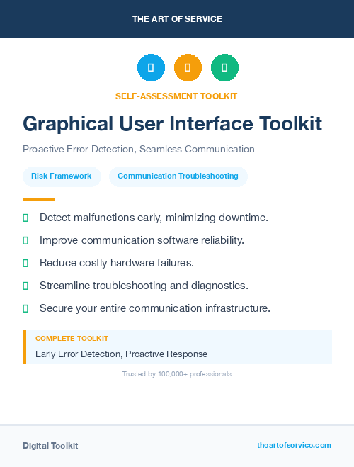Graphical User Interface Toolkit