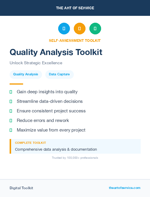 Quality Analysis Toolkit