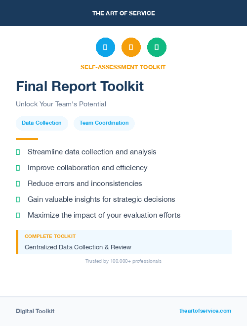 Final Report Toolkit