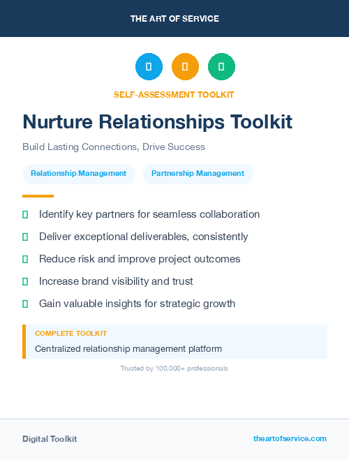 Nurture Relationships Toolkit