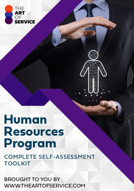 Human Resources Program Toolkit