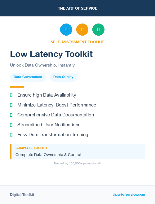 Low Latency Toolkit
