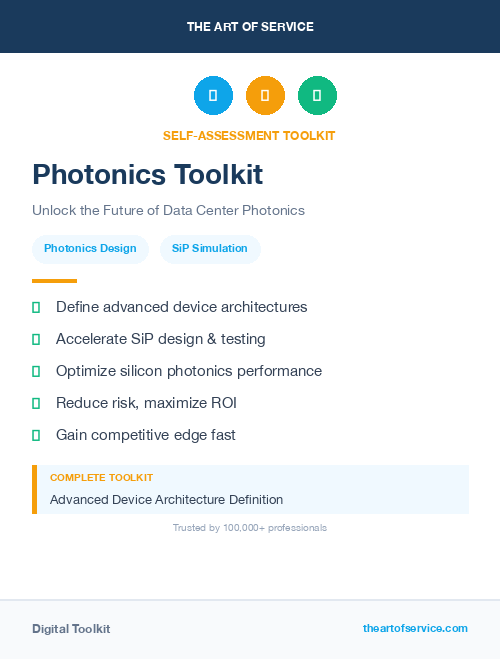 Photonics Toolkit