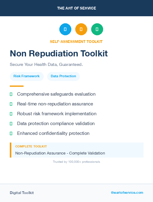 Non Repudiation Toolkit