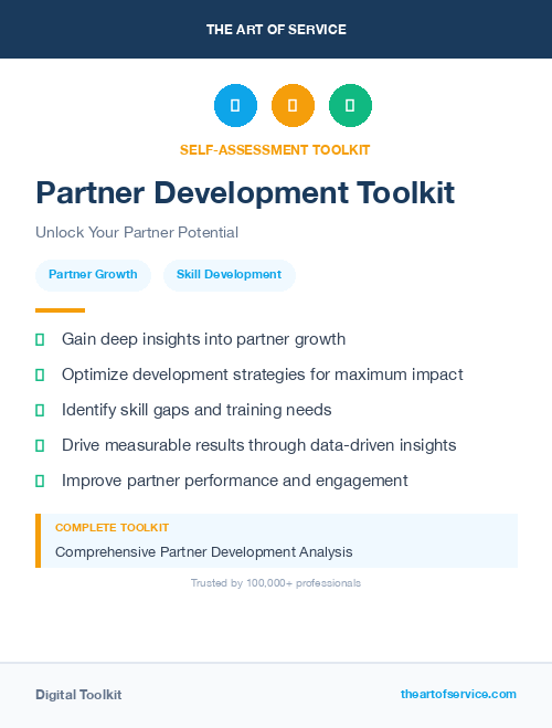Partner Development Toolkit