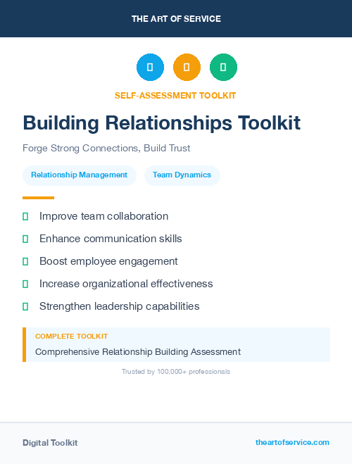 Building Relationships Toolkit
