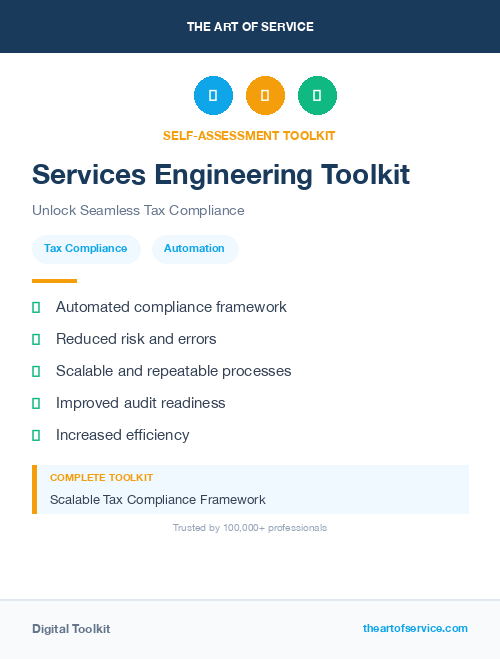 Services Engineering Toolkit