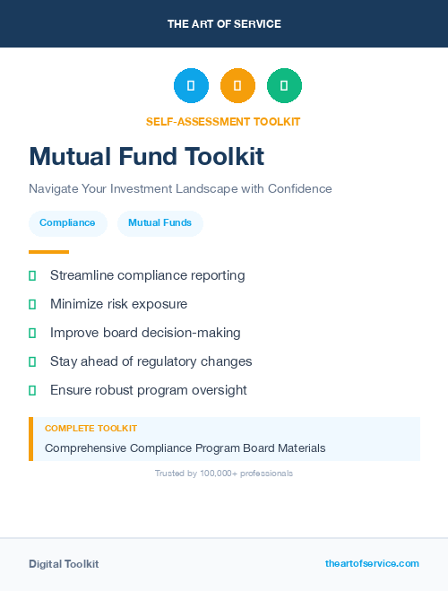 Mutual Fund Toolkit
