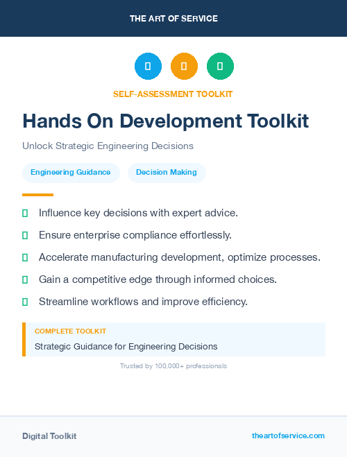 Hands On Development Toolkit